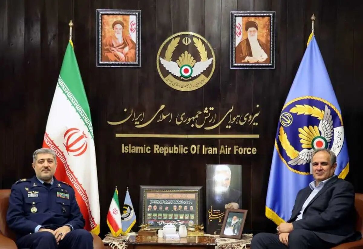 دیدار معاون وزیر راه و شهرسازی با فرمانده نیروی هوایی ارتش