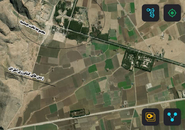 کشاورزی در حریم درجه یک تخت جمشید محدود و کنترل‌شده است