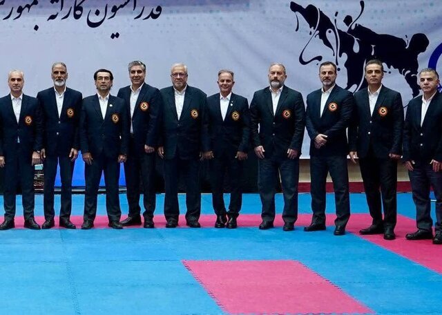قضاوت عضو هیات علمی جهاددانشگاهی گیلان در مسابقات انتخابی تیم ملی کاراته