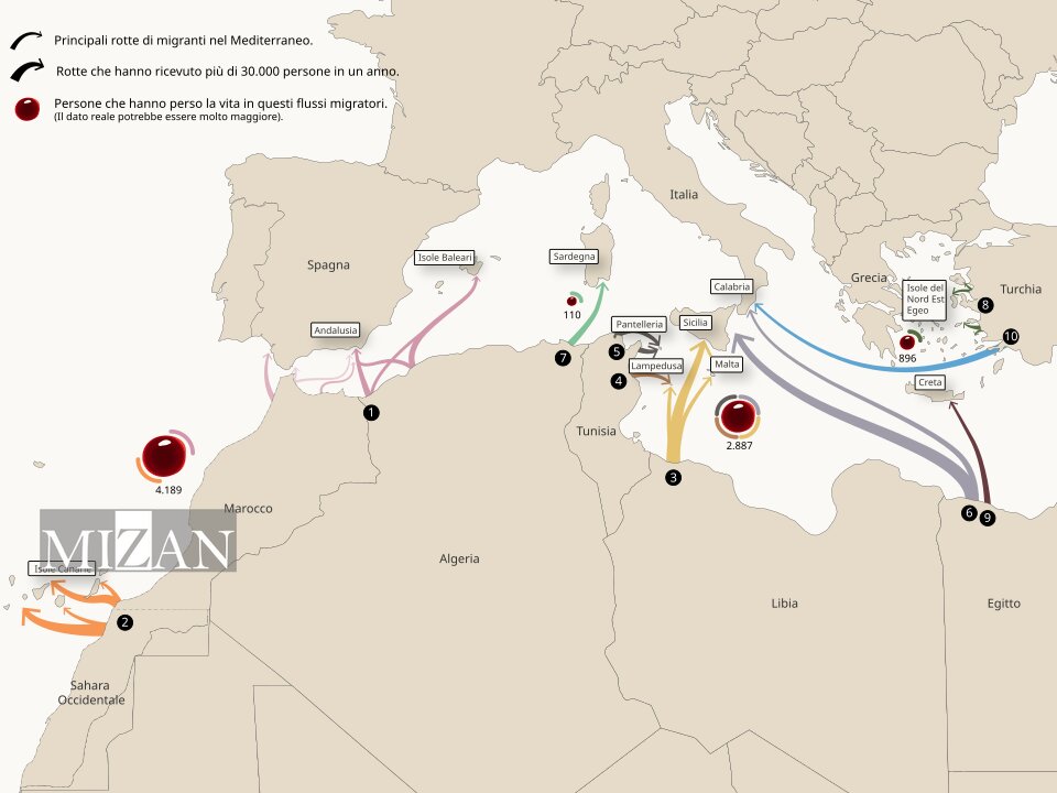 ۲۰۲۵؛ سالی مرگبار برای مهاجران در مسیر رسیدن به اروپا