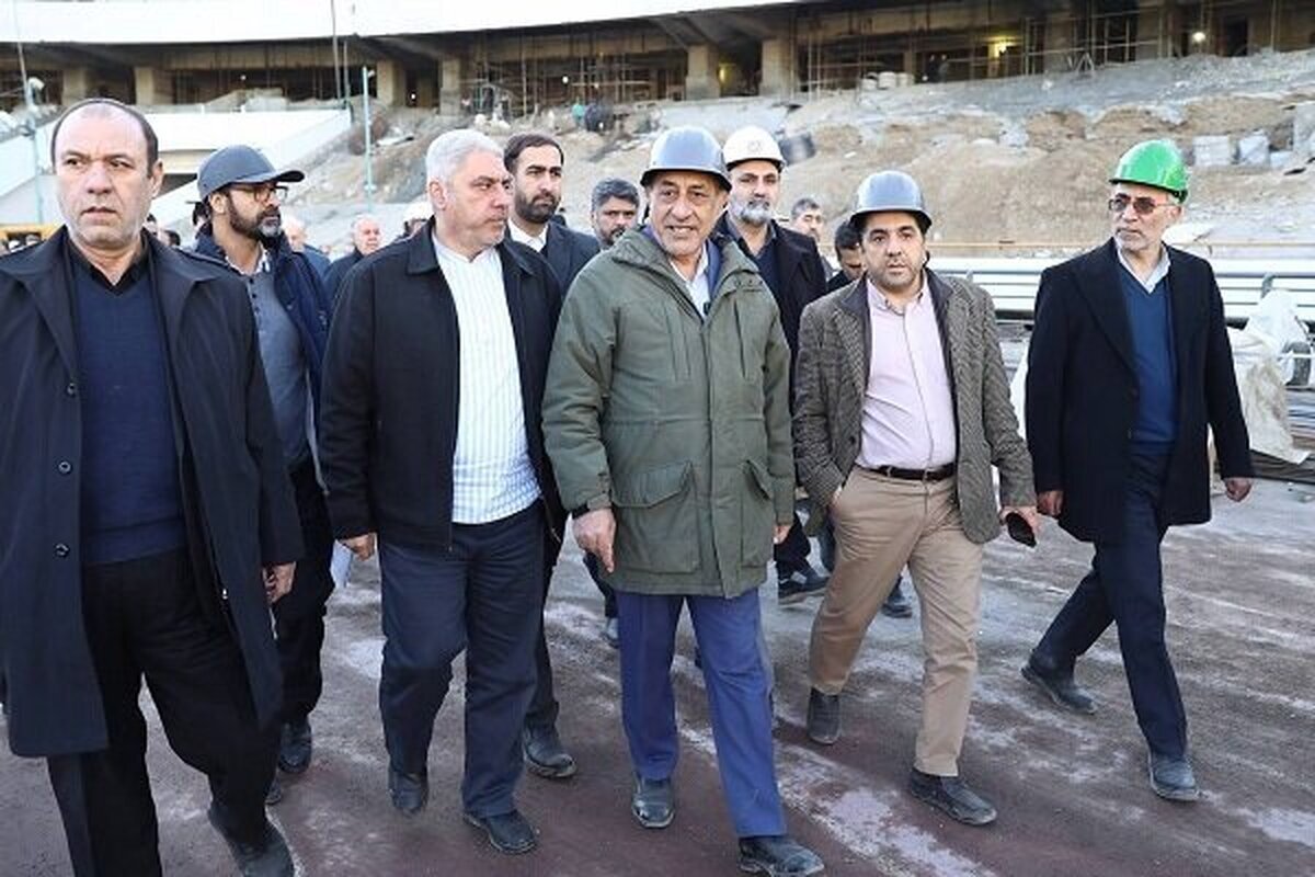 بازسازی ورزشگاه آزادی ۸۵ درصد پیشرفت فیزیکی دارد