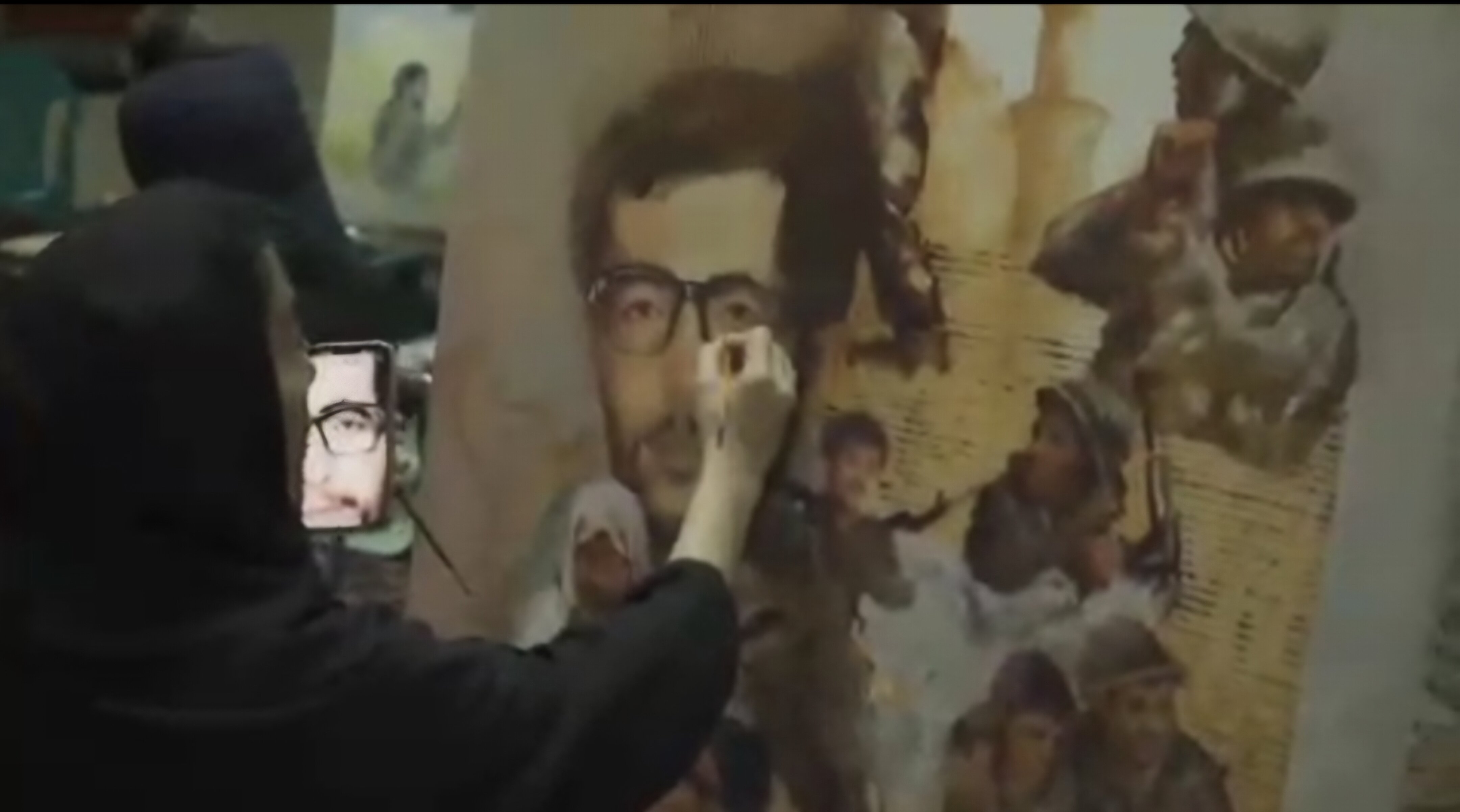 برگزاری رویداد کارگاه نقاشی روایت یاران شهرکرد + فیلم