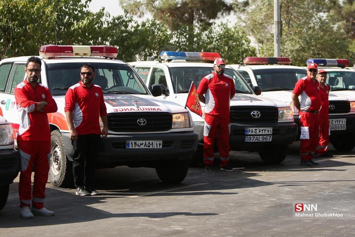 امدادرسانی هلال احمر به ۸۴۰۰ نفر در ۲۲ استان کشور