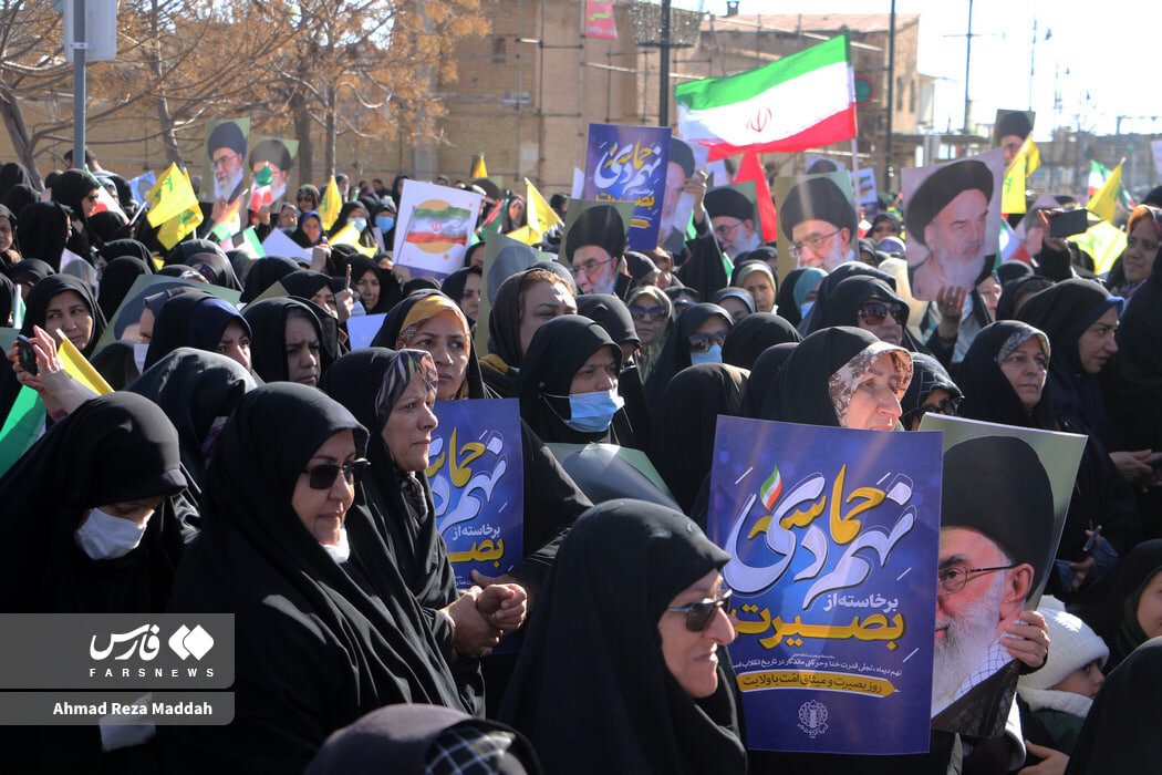 عکس/بزرگداشت حماسه ۹ دی در شیراز