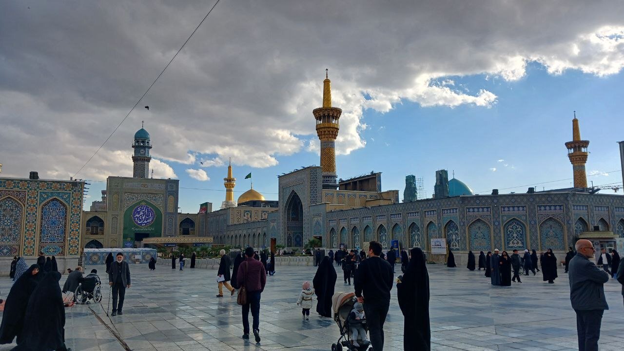 کتیبه‌های ولادت جوادالائمه(ع) در  حرم امام رضا(ع)