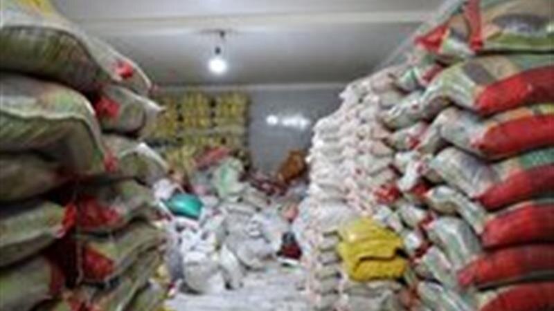 کشف و توقیف محموله ۲۱ تنی برنج پاکستانی در بیرجند