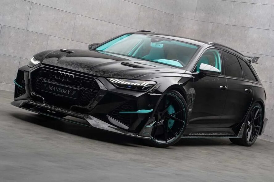 آئودی RS6 منصوری با ۱۱۰۰ اسب بخار؛ استیشنی که بوگاتی را شرمنده می‌کند!