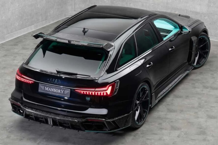 آئودی RS6 منصوری با ۱۱۰۰ اسب بخار؛ استیشنی که بوگاتی را شرمنده می‌کند!