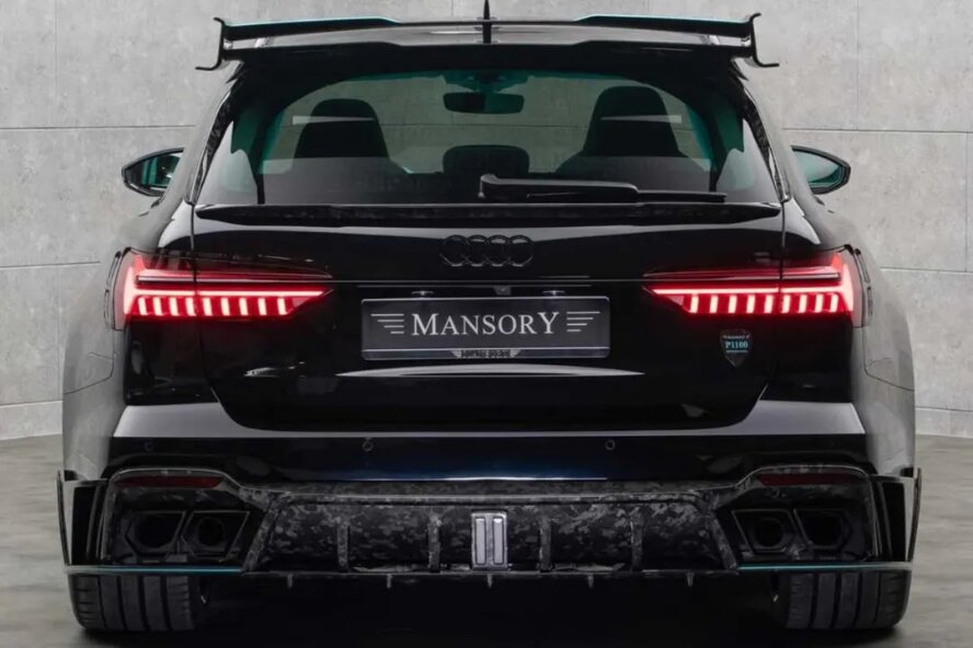 آئودی RS6 منصوری با ۱۱۰۰ اسب بخار؛ استیشنی که بوگاتی را شرمنده می‌کند!