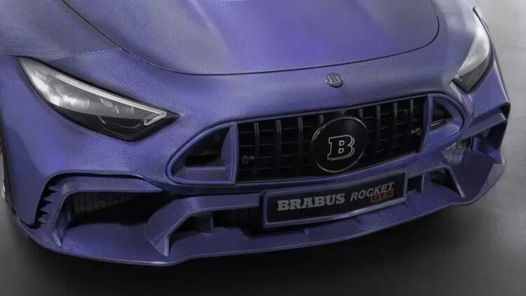 شاهکار ۱۰۰۰ اسببخاری برابوس با چاشنی فیبرکربن آبی