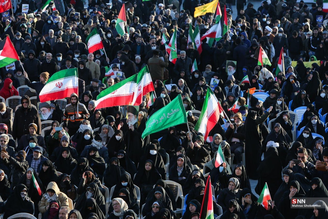 عکس/ مراسم گرامیداشت حماسه ۹ دی در میدان امام حسین (ع)