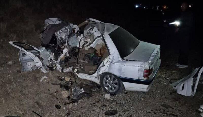 جان باختن چهار مرد جوان بر اثر تصادف در تهران 