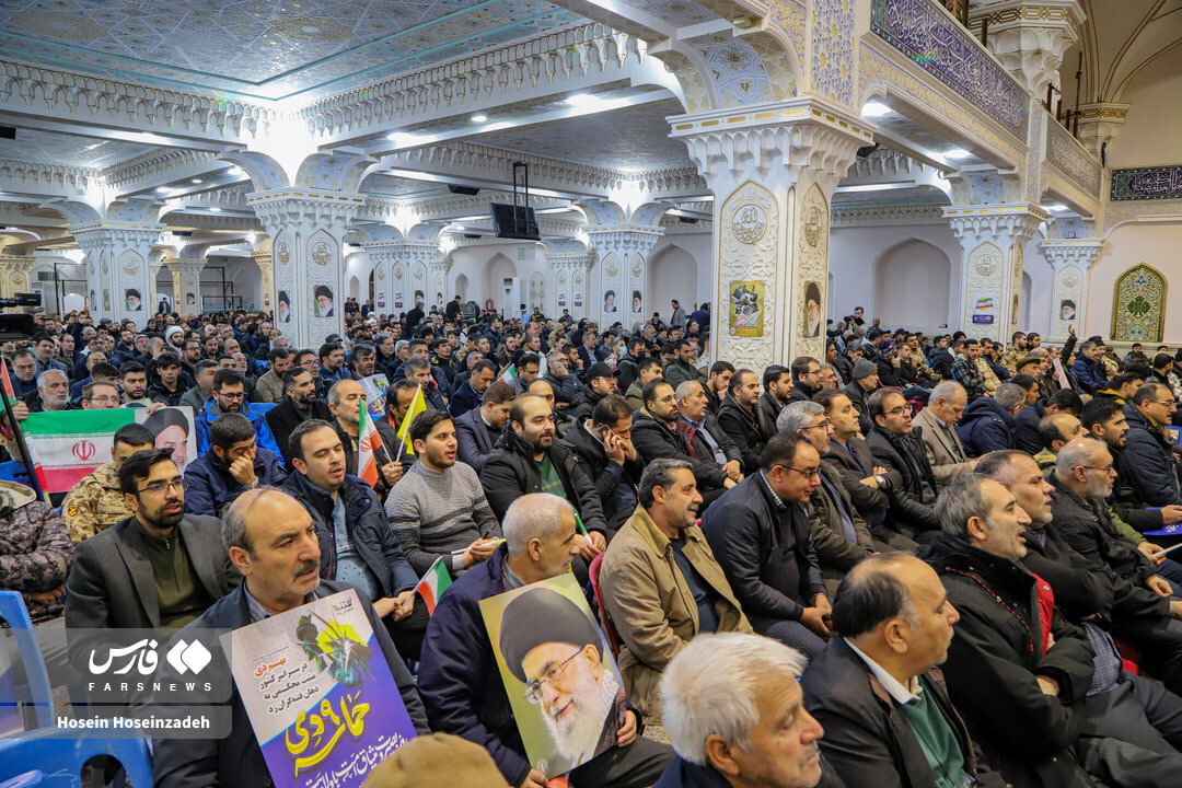 عکس/گرامیداشت حماسه ۹ دی در اردبیل