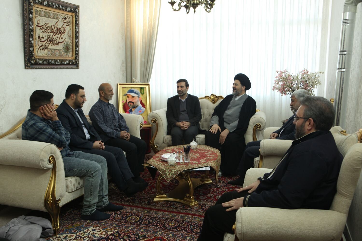 دیدار سخنگوی شورای نگهبان با خانواده شهید ناظر «علیرضا جلالیفر»