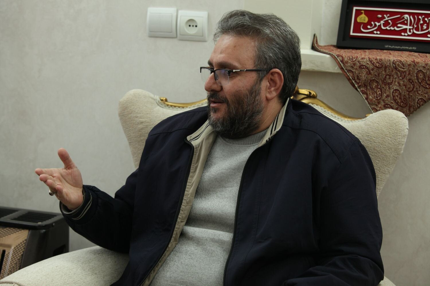 دیدار سخنگوی شورای نگهبان با خانواده شهید ناظر «علیرضا جلالیفر»