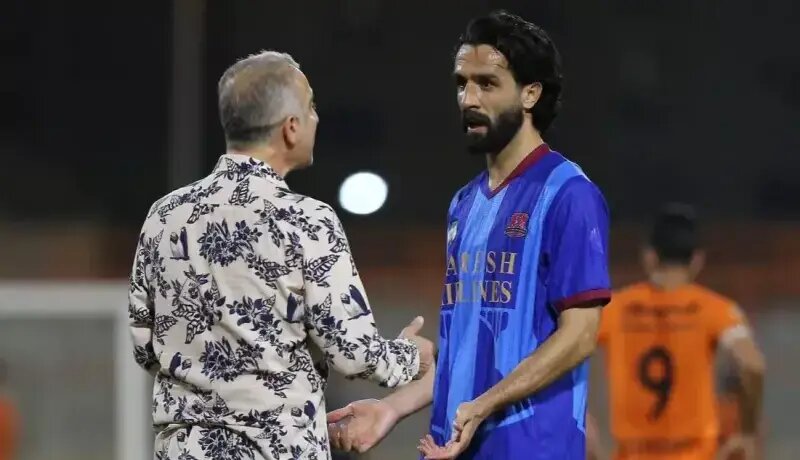 پایان کار فراز کمالوند در نساجی