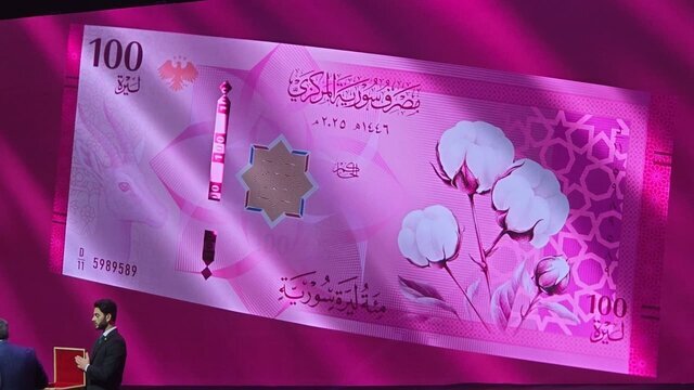 الجولانی از اسکناس‌های جدید واحد پول سوریه رونمایی کرد