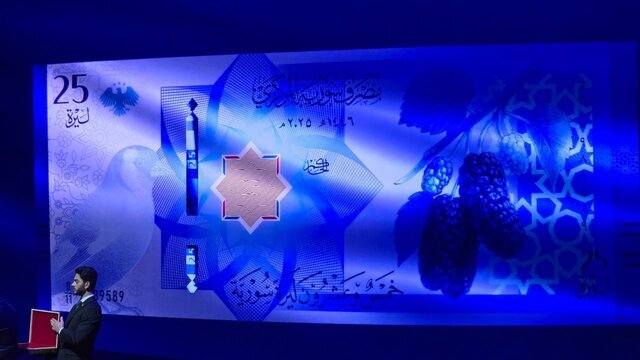 الجولانی از اسکناس‌های جدید واحد پول سوریه رونمایی کرد