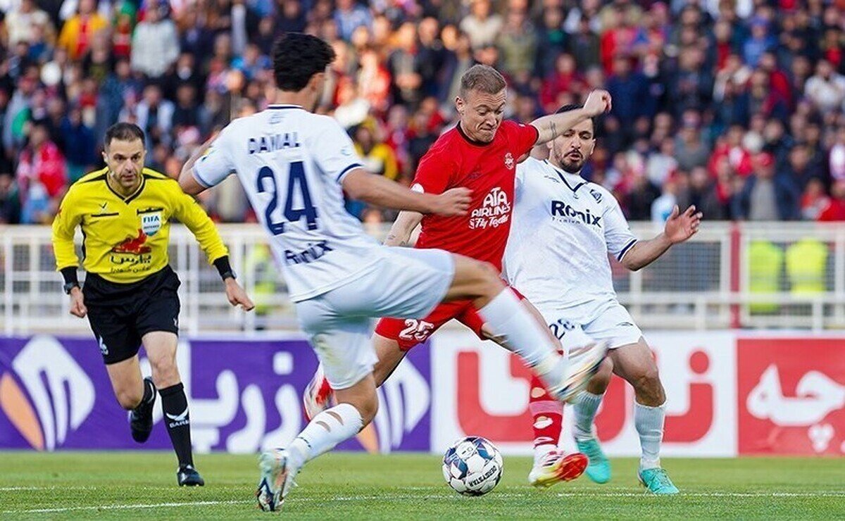 خلاصه بازی تراکتور 0-0 ملوان / تراکتور با دو گل آفساید متوقف شد