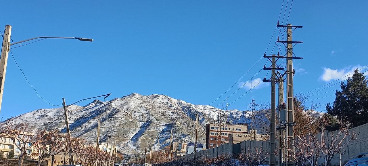 البرز دوباره نفس کشید/ کوهها پس از ماهها سفیدپوش شدند
