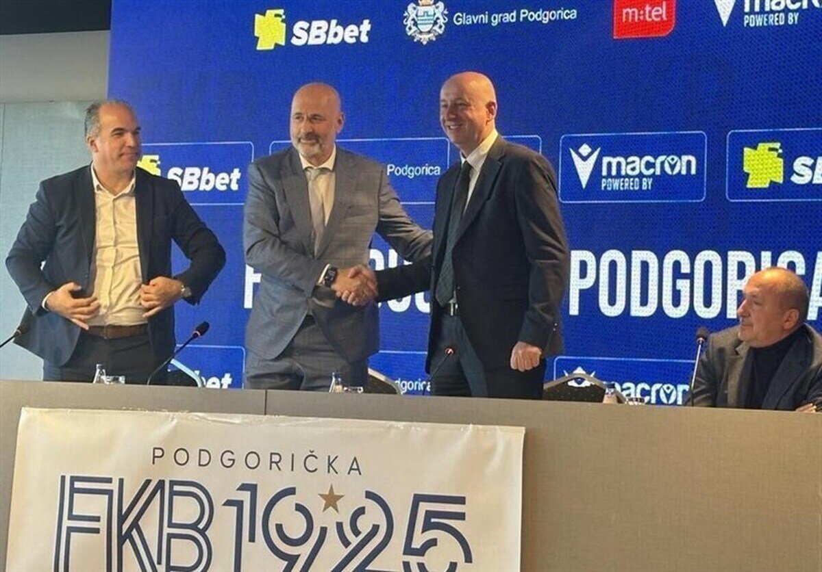 حضور سرمربی سابق استقلال در لیگ مونته‌نگرو