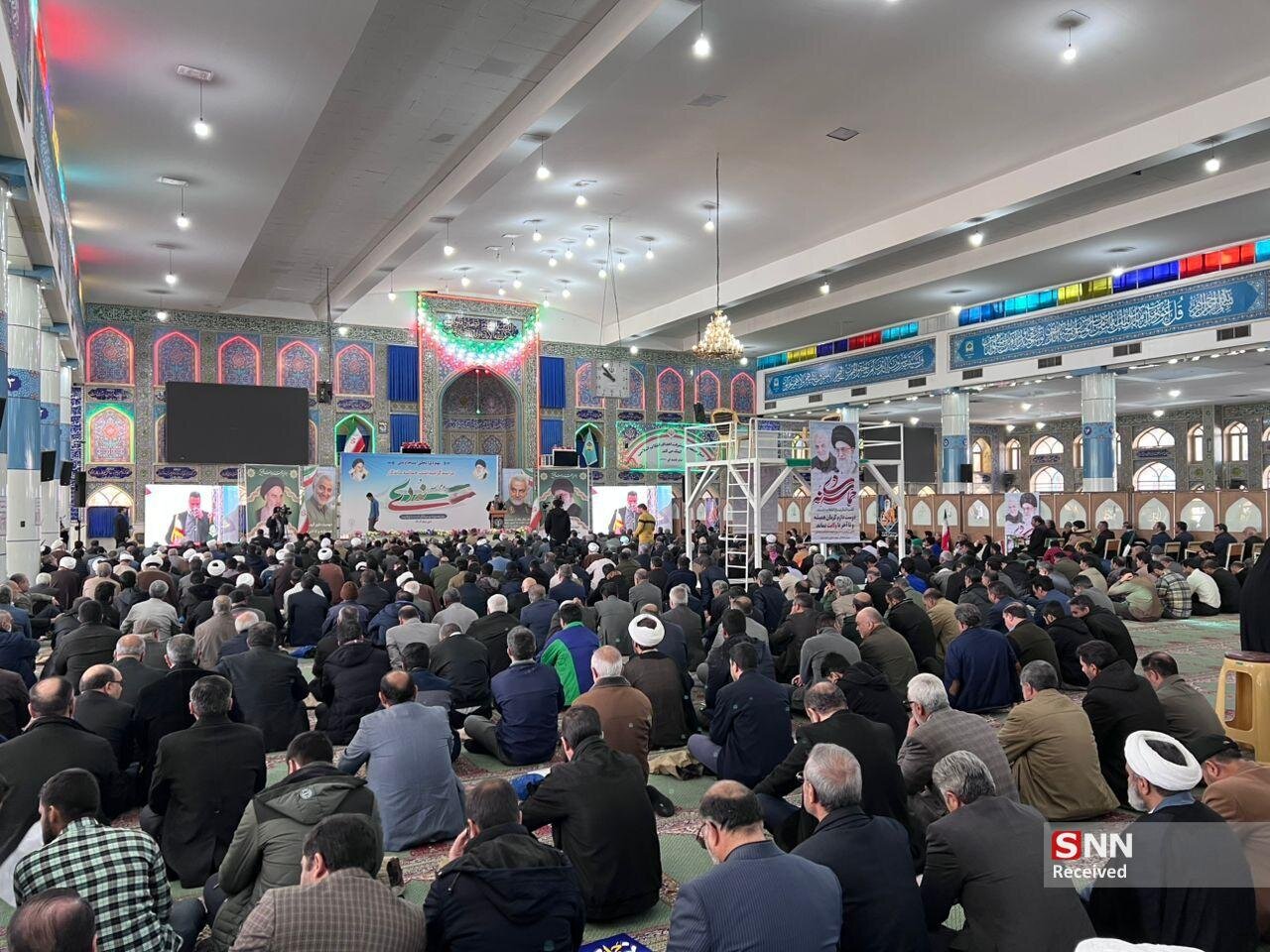 حضور انقلابی مردم دیار حاج قاسم در مراسم گرامیداشت حماسه ۹ دی+فیلم و عکس