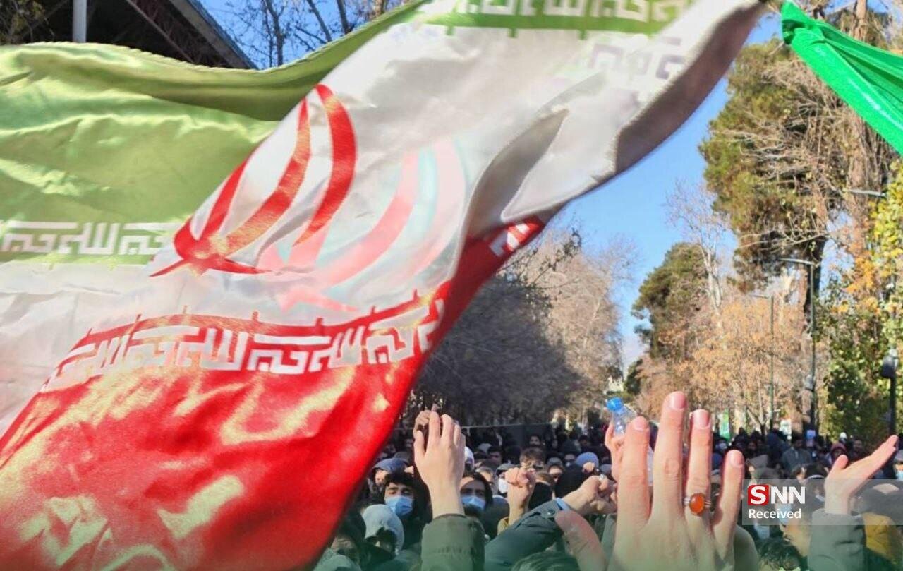 چگونه دانشجویان مانع به انحراف کشیدن اعتراضات معیشتی مردم در محیط دانشگاه شدند؟ + فیلم