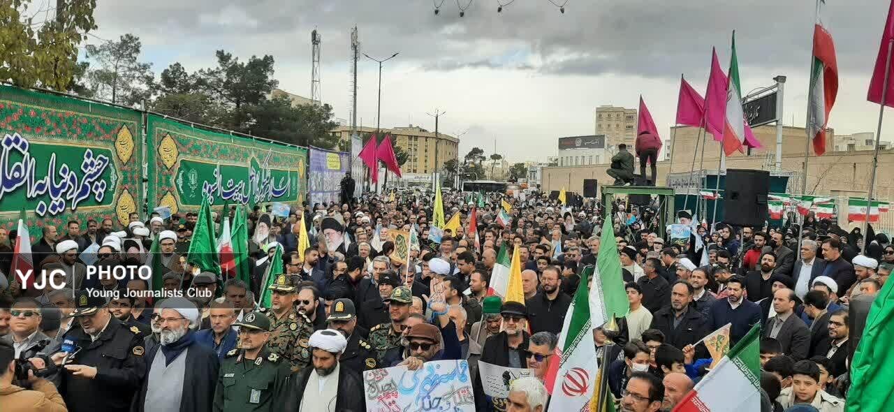 خروش انقلابی مردم استان سمنان در روز بصیرت+ عکس