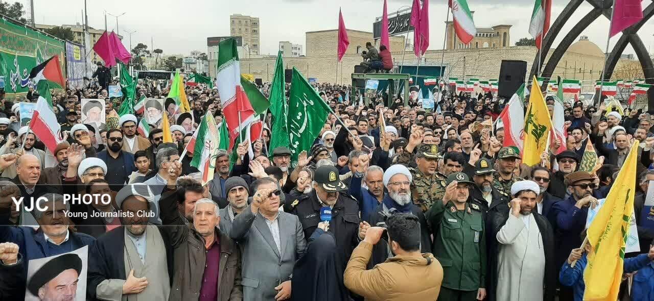 خروش انقلابی مردم استان سمنان در روز بصیرت+ عکس