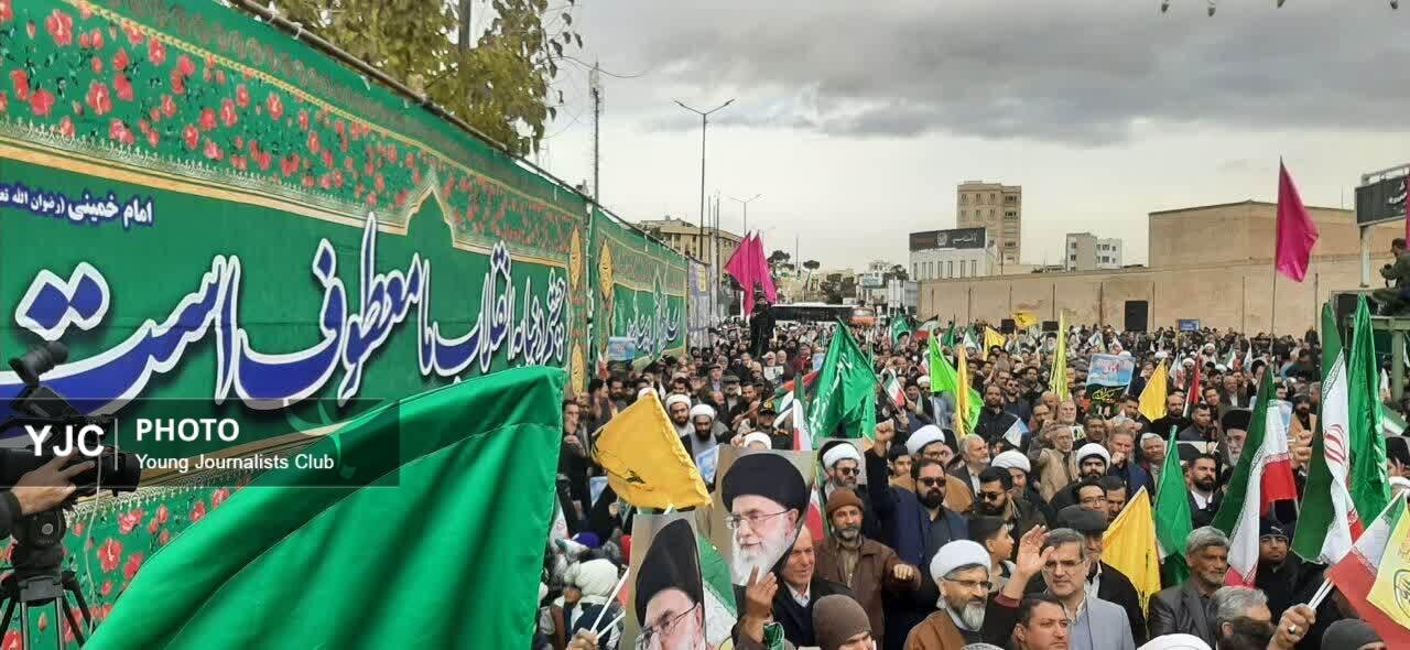 خروش انقلابی مردم استان سمنان در روز بصیرت+ عکس