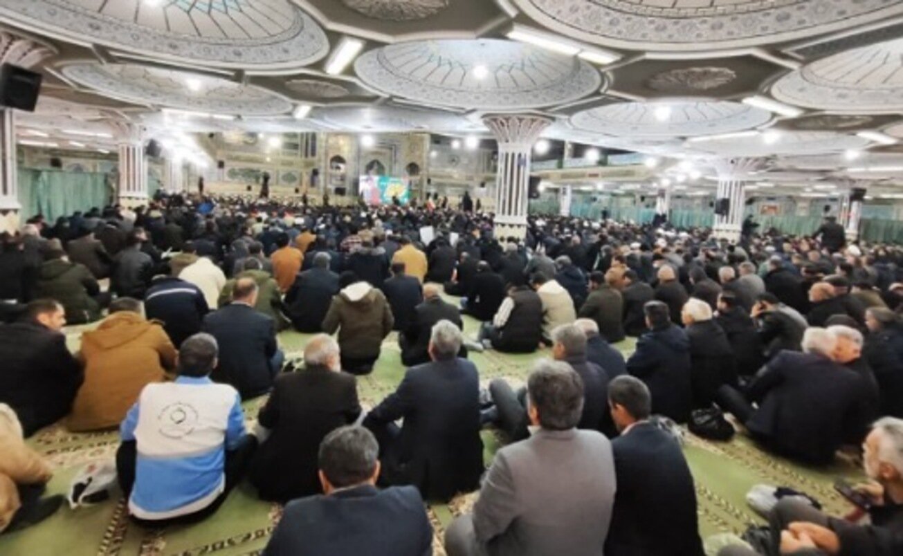 اجتماع بزرگداشت حماسه ۹ دی در بام ایران + تصاویر