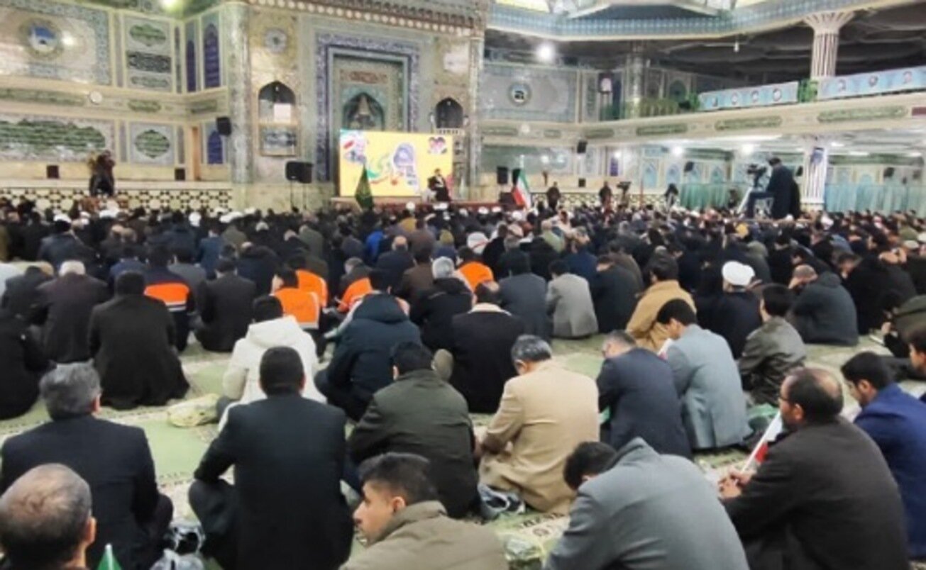 اجتماع بزرگداشت حماسه ۹ دی در بام ایران + تصاویر
