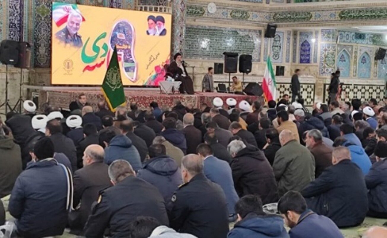 اجتماع بزرگداشت حماسه ۹ دی در بام ایران + تصاویر