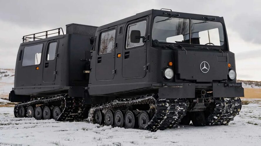 هیولای ناشناخته مرسدس، نفربر دوزیست برای فروش عمومی!