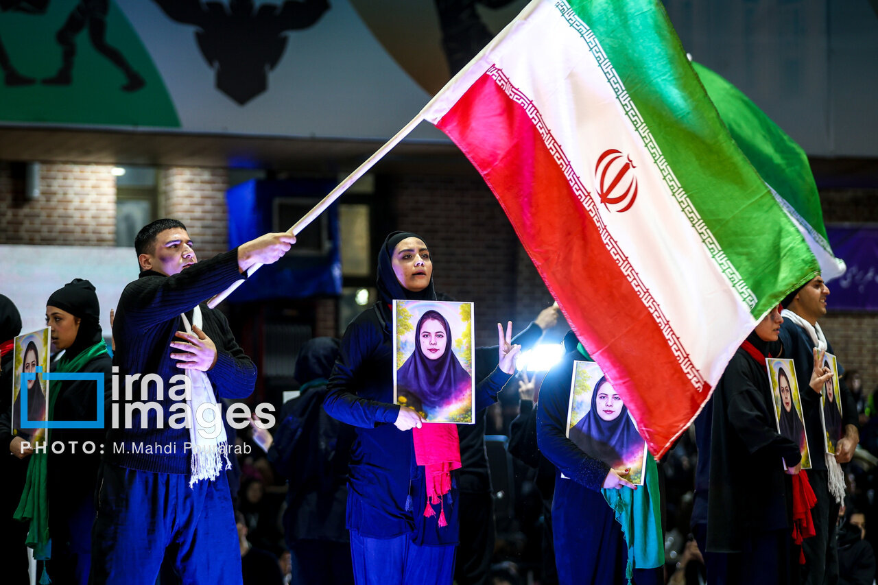 افتتاحیه پانزدهمین المپیاد ورزشی دختران