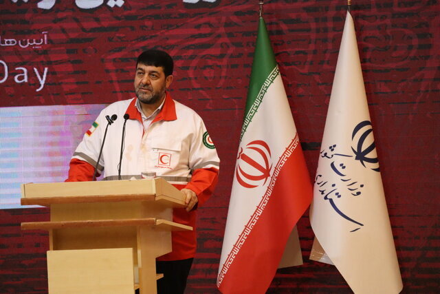 رئیس هلالاحمر: انبارهای پشتیبانی هلال احمر در کل کشور پُر است