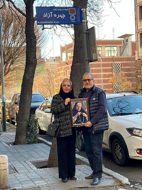 نامگذاری خیابانی به نام مادر سینمای ایران+فیلم