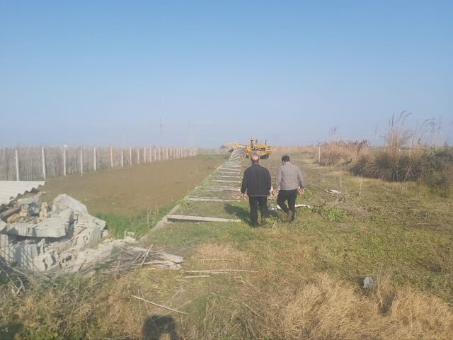 جلوگیری از تغییر کاربری ۲۵ هزار مترمربع زمینهای کشاورزی در کردکوی