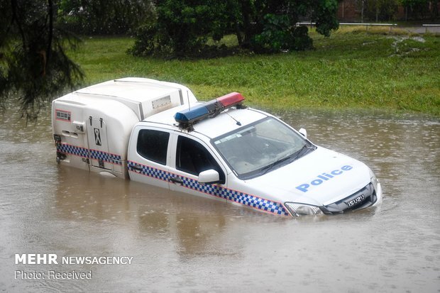 یک کشته در سیل گسترده در کوئینزلند استرالیا