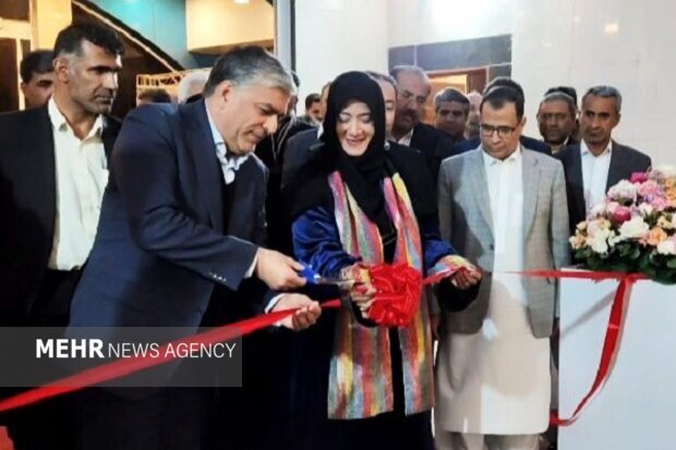 یازدهمین نمایشگاه سراسری صنایعدستی در زاهدان افتتاح شد