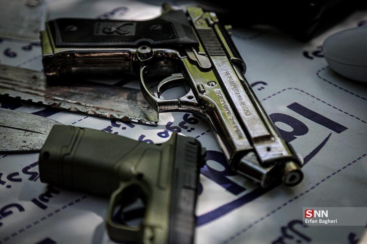 در دستگیری اعضای باند مواد مخدر سلاح گرم کشف شد