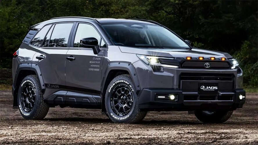 معرفی خشن‌ترین تویوتا راوفور تاریخ با کیت بدنه آفرود!