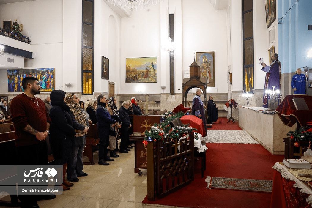 آغاز سال ۲۰۲۶ میلادی در کلیسای گریگور تهران