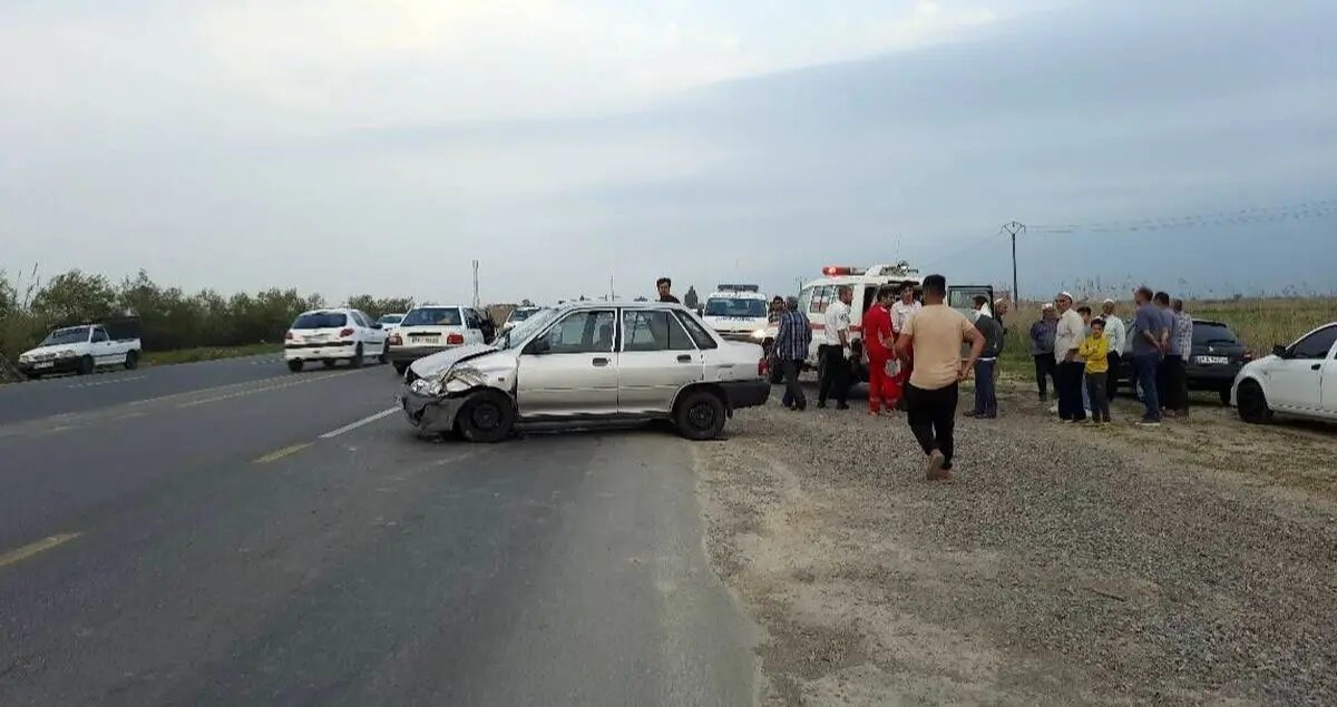 یک فوتی و دو مصدوم در محور آققلا به انبارالوم