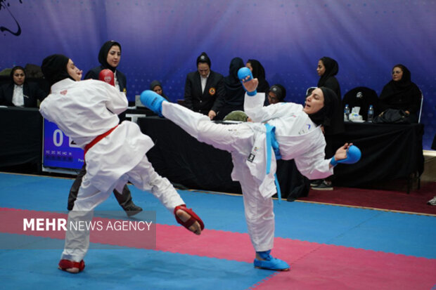 صعود نفرات برتر به مرحله دوم انتخابی تیم ملی کاراته بانوان