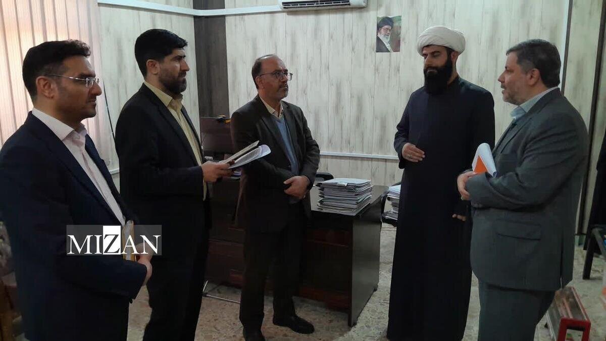 تأکید دادستان مرکز استان خوزستان بر تسریع و دقت در رسیدگی به پرونده‌ها در بازدید از دادسرای قدس اهواز