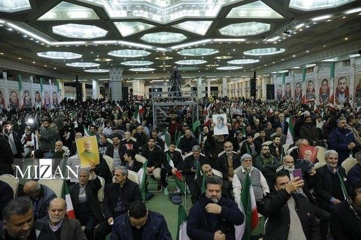 مراسم ششمین سالگرد شهادت شهید سلیمانی در مصلی تهران