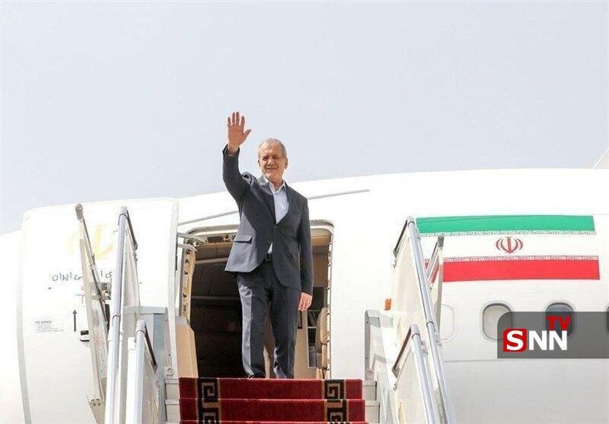 رییس‌جمهور چهارمحال و بختیاری را به مقصد تهران ترک کرد