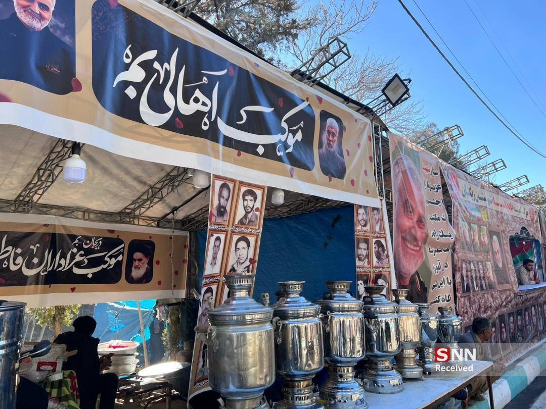 خدمت رسانی ٢٨٠ موکب به زائران حاج قاسم در کرمان+عکس