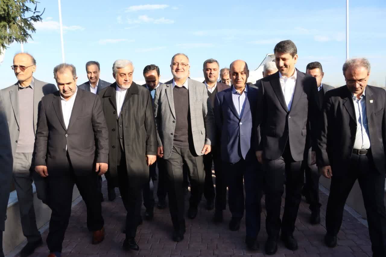 علیرضا زاکانی شهردار تهران وارد گیلان شد